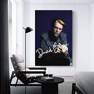NA Impression sur Toile Affiche David Bowie Affiche Peinture décorative Toile Mur Art Salon Affiches Chambre Peinture… - Les Beatles, Paul McCartney, John Lennon, RIngo Starr, George Harrison NA Impression sur Toile Affiche David Bowie Affiche Peinture décorative Toile Mur Art Salon Affiches Chambre Peinture… – Image 2
