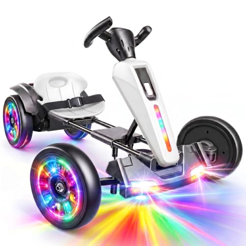 Hikole 12V Foldable Kids Go Kart