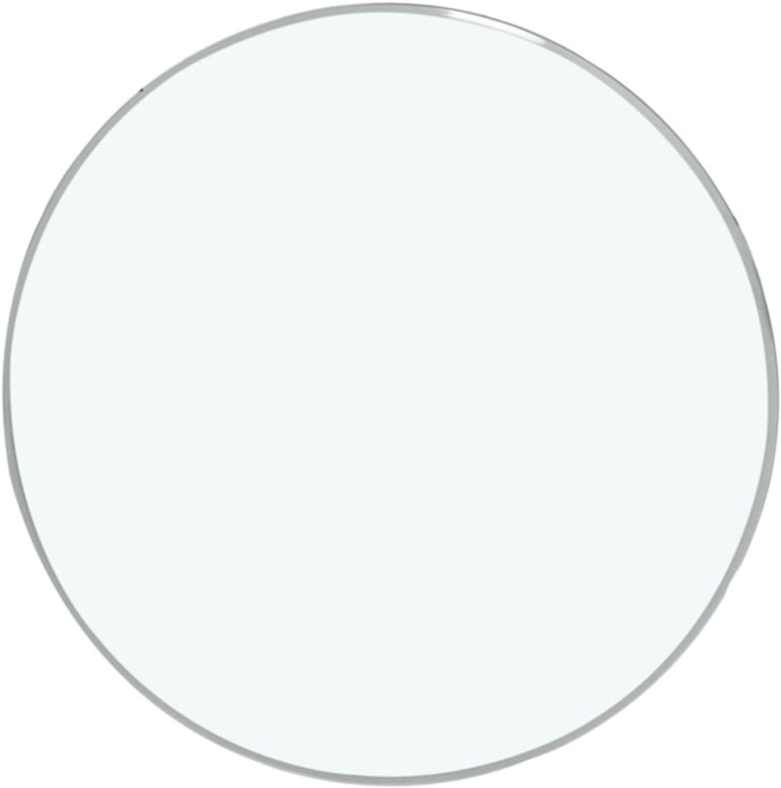 Tempered Round Glass Table Top Thick Polished Edge Clear Glass for Dining Tables for Home Decor and Projects