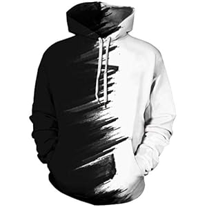 Imbry Unisex 3D Galaxy Printed Hoodies Pullover Hooded Sweatshirts