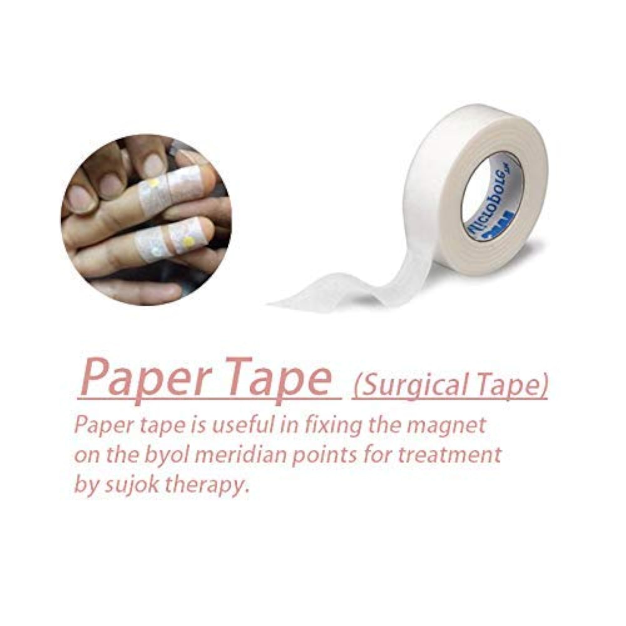 Sujok Therapy Kit, 40pc Paper Tape
