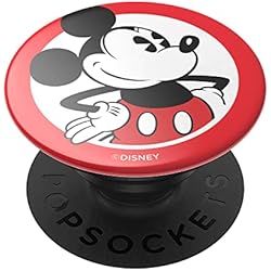 PopSockets PopGrip - Soporte y Agarre para Teléfonos Móviles y Tabletas con un Top Intercambiable - Mickey Classic