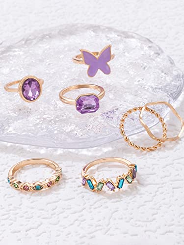 Plated Style Finger Rings