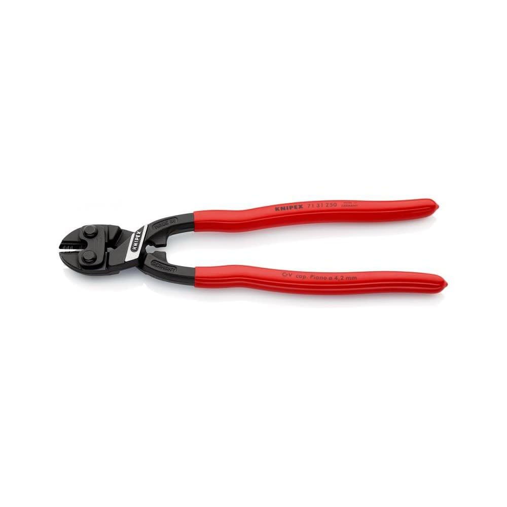 KNIPEX 71 31 250 SBA CoBolt Compact Bolt Cutter with Notched Blade