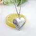 Love Heart Locket Necklace that Holds Pictures Polished Lockets Necklaces Birthday Gifts