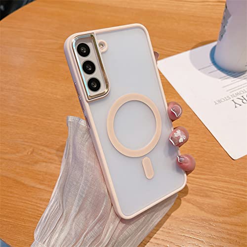 Coque aimantée Samsung S22 Plus anti-choc et anneau de protection appareil photo