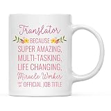 Andaz Press Translator Life-Changing Miracle Worker Mug