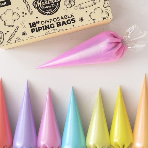 image for The Montreal Baking Co. Piping Bags Disposable (18-inch, 100-pack) COM