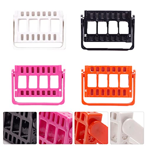 Soporte acrílico para piezas de lima y taladro de uñas miniatura 7