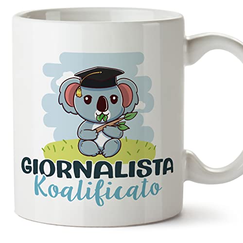 Mugffins Tazza in ceramica per GIORNALISTA uomo 11 oz /