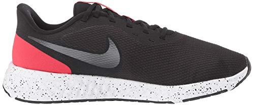 Image of Nike Men's Revolution 5 Wide Running Shoe, Black /Anthracite-university Redwhite, 7 Wide