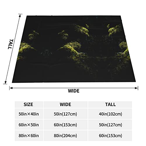Couverture canapé imprimée lit climatisation camping Fallen Trees - 5