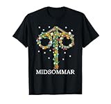Midsommar Maypole Sweden Swedish Festival Summer Solstice T-Shirt