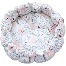 Drawstring Round Pet Cat Bed Warm Cat Cushions Cat House Warm Cat Basket Dog Cat Nest for Small Dog Cat