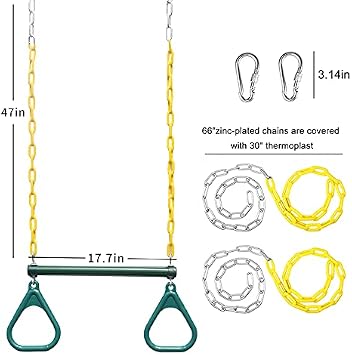 Swing Sets for Backyard, Monkey Bars Swingset Accessories