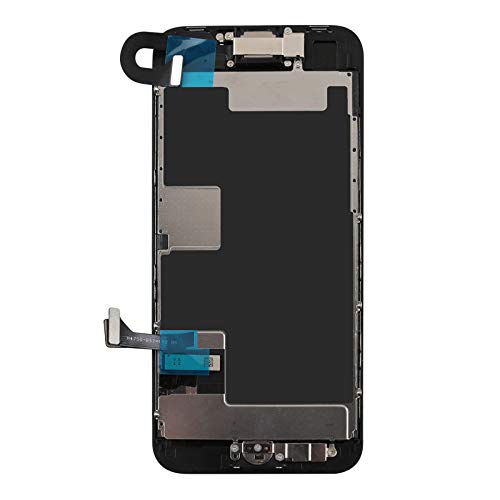 Ayake For Iphone 8 Plus Screen Replacement With Home Button, Full Assembly Retina Lcd Touch Display Digitizer With Front Camera+Earpiece Speaker+Proximity Sensor+Tools For A1864, A1897, A1898 (Black) #TOP5