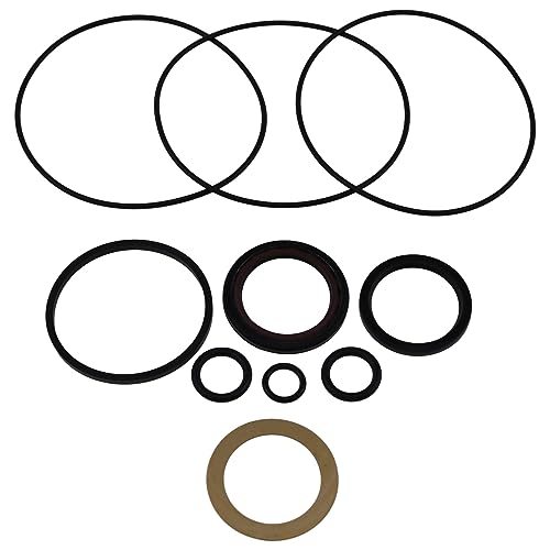 Image of FridayParts Hydraulic Motor Seal Kit 60564-000 Compatible for Eaton Char-Lynn 146 Series Replacement | Compatible for Eaton Char-Lynn 146 Series