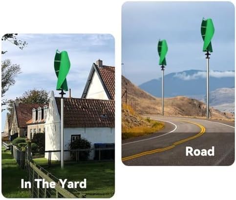Windgenerator-Set, 10.000 W, 12 V/24 V/48 V | Niedrige Windgeschwindigkeit, leises Maglev Design, Hybrid MPPT-Laderegler, Off-Grid System