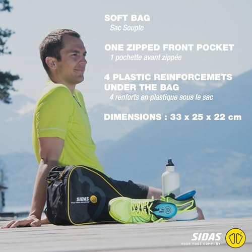 Sidas Asacoutdshoe17, Borsa per Scarpe Unisex-Adulto, Nero, Taglia Unica - 5