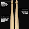 Meinl Stick & Brush Drumsticks, Standard 7A - American Hickory with Acorn Shape Wood Tip - MADE IN GERMANY SB100 #3