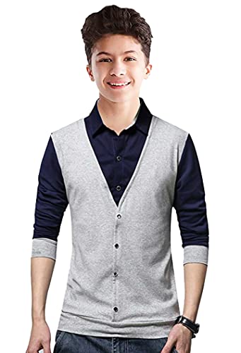 Image of JUGULAR Boy's Cotton Regular Fit T-Shirt