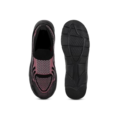 Image of Marc Loire Women's Athleisure Knitted Active Wear Slip-On Sneaker Shoes