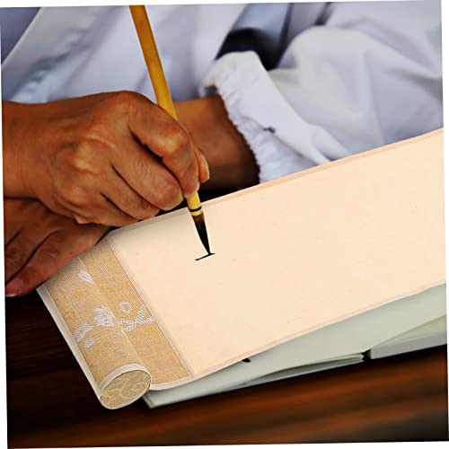 Garneck Schriftrolle Leer Papyrusrolle Zum Beschriften Schriftrollen Papier Papyrus Rolle Chinesische Kalligraphie Schriftrollen Wand Hängend Chinesische Papierrollen Für Malerei Kalligraphie Kunst