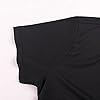 Mens Short Sleeve Bodybuilding Athletic Shirts Tees Quick Dry Muscle T-Shirt Gym Workout Top Black 2XL #3