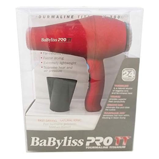 BaBylissPRO Tourmaline Titanium 3000 Dryer