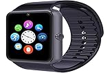 Padgene Bluetooth Smartwatch,Touchscreen Wrist Smart Phone Watch Sports Fitness Tracker with SIM SD