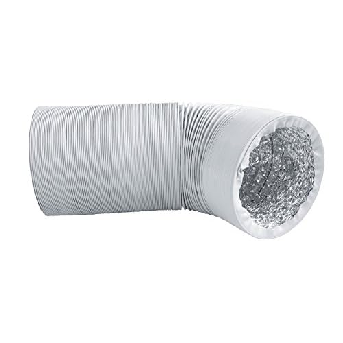 Abluftschlauch mit Alu-Isolierung in Profiqualität, Durchmesser 150mm / 152mm, Länge 3m - für Trockner, Klimaanlage, Abzugshaube - stabil und wärmeisoliert