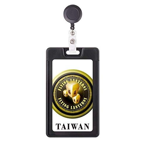 Porte-badge rétractable Taiwan Flying Lanterns enrouleur robuste nylon