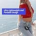 SODLK Bluetooth Speaker, Ultra Portable, IP67 Waterproof and Dustproof, Powerful Sound, Ideal for Indoors and Outdoors, Hiking, and Biking, True Wireless Stereo Pairing, TF Card