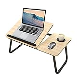 ☆ FALTBAR - Durch das klappbare Design können Sie den Laptoptisch bequem verwenden und aufbewahren. Klappen Sie ihn einfach zusammen und verstauen Sie ihn in jeder Ecke, wenn Sie ihn nicht verwenden, ohne zu viel Platz in Anspruch zu nehmen