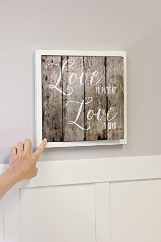 Open Art - Love is Kind - Secret Dry Erase Message Board