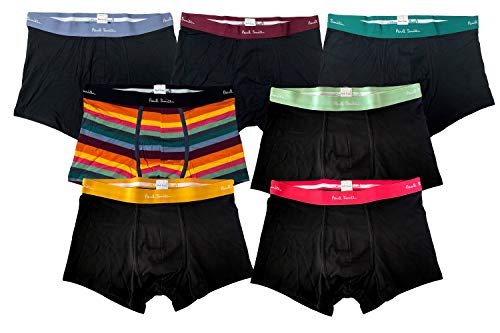 [Paul Smith] �{�N�T�[�p���c �����Y 7���Z�b�g MEN BOXER 7���g �Z�b�g 7P E7PCKQ XL 79 BLACK7 [���s�A���i]