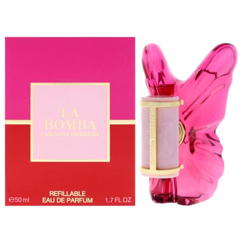 Carolina Herrera La Bomba Eau de Parfum 50 ml – Fruity-Floral Signature Scent for Women – Bold, Joyful & Free-Spirited
