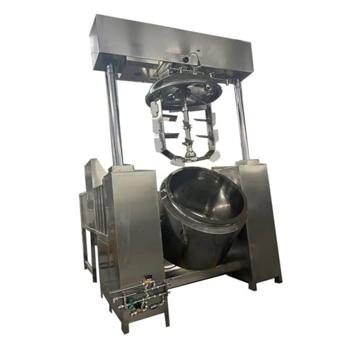 Stainless Steel High Shear Emulsifier Mixer with Reliable Motor and Uniform Mixing Performance for Food Processing, Cosmetic and Chemical Industries