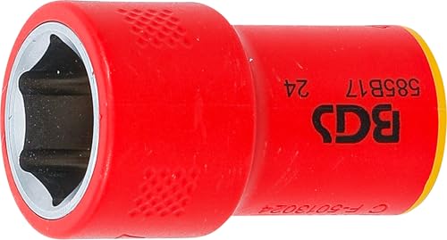 BGS 35877 VDE Sechskant Steckschlüsseleinsatz 17 mm