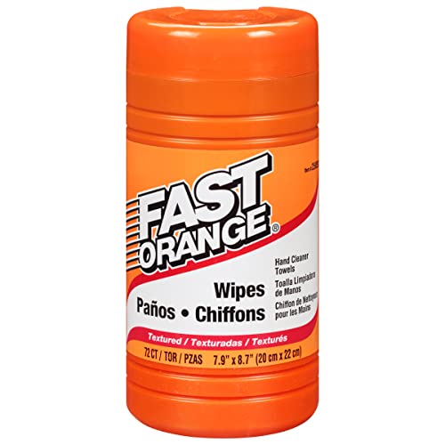 Fast Orange 25051 Hand Cleaner Wipe - 72 Count