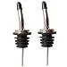 AxeSickle 2 pcs Oil Dispenser Stopper Pour Spout Speed Pourer, Wine Bottle Stoppers, Liquor Pour Spout, Vinegar spouts, Olive Oil Bottle Tapered Spout for Oil, Wine, Vinegar and Liquid. (Dust Cap)