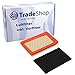Produktbild Trade-Shop Luftfilter Set orange, schwarz kompatibel mit MTD Smart 395 PO, 395 SPO, 42 PO, 42 SPO, 46 PO, 46 SPO, 46 SPOE, M56 Rasenmäher