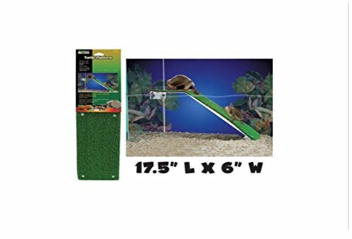 Penn-PLAX Reptology Turtle Basking Platform Ramp – Also Great for Frogs, Newts, Salamanders, and Axolotls – 17.5” x 6” by Penn-Plax - Image 3