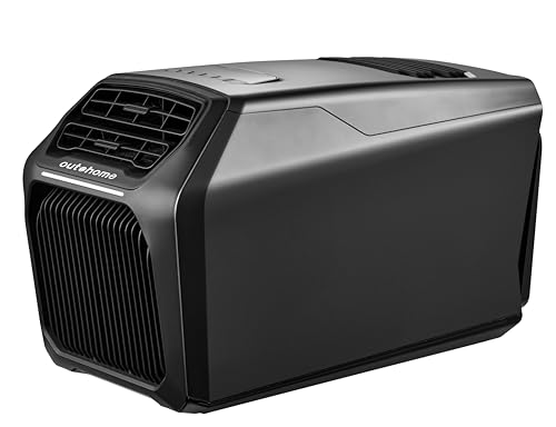 BAYKUL Portable Camping Air Conditioners,6800/7500 BTU Cooling&Heating 5-in-1 Portable Tent Air Conditioner,Compact Design for Indoor & Outdoor Use for Picnics,Truck,RV,Van Parking Cooling