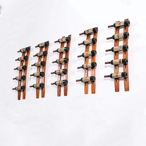 Casier à vin en métal pour optimiser vos petits espaces avec rangement mural suspendu - 5