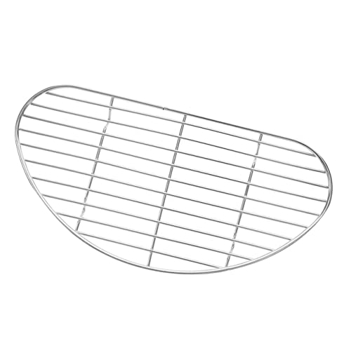 Alipis Filtro de Aceite de Acero Inoxidable Accesorios para Barbacoa Lavar Platos Pie para Olla Rejilla de vaporización de Vegetales sarten Parrilla Rejilla humeante Accesorio de Cocina