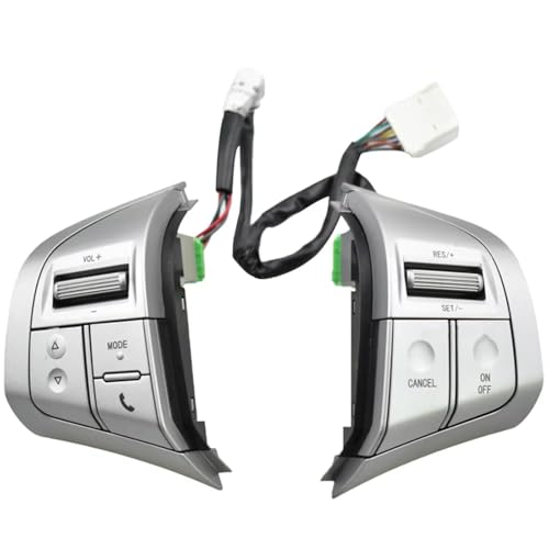 Control de crucero para Isuzu D-Max 2015-2019 con botones de volante plateados