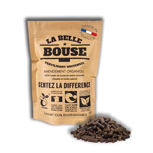 La Belle Bouse | Fertilisant Universel 250g | Naturel & Bio | Fabriqué en France | Convient à Toutes Les Plantes Cover