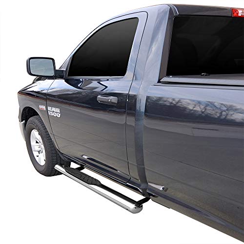 Maxmate 4" Nerf Bars Compatible With 2009-2018 Dodge Ram 1500; 2010-2023 2500 3500 4500 5500; 2019-2023 Classic | Reg Cab | Wb2D41117 | Side Step Rails Running Boards #TOP2