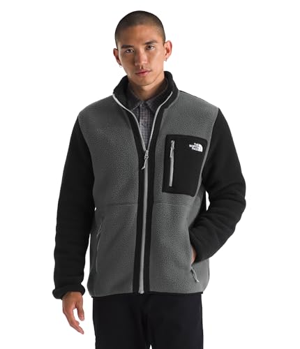 Image of THE NORTH FACE Men's Yumiori Full Zip Jacket | Lightweight Fleece Coat With Embroidered Logo, Zip Pockets